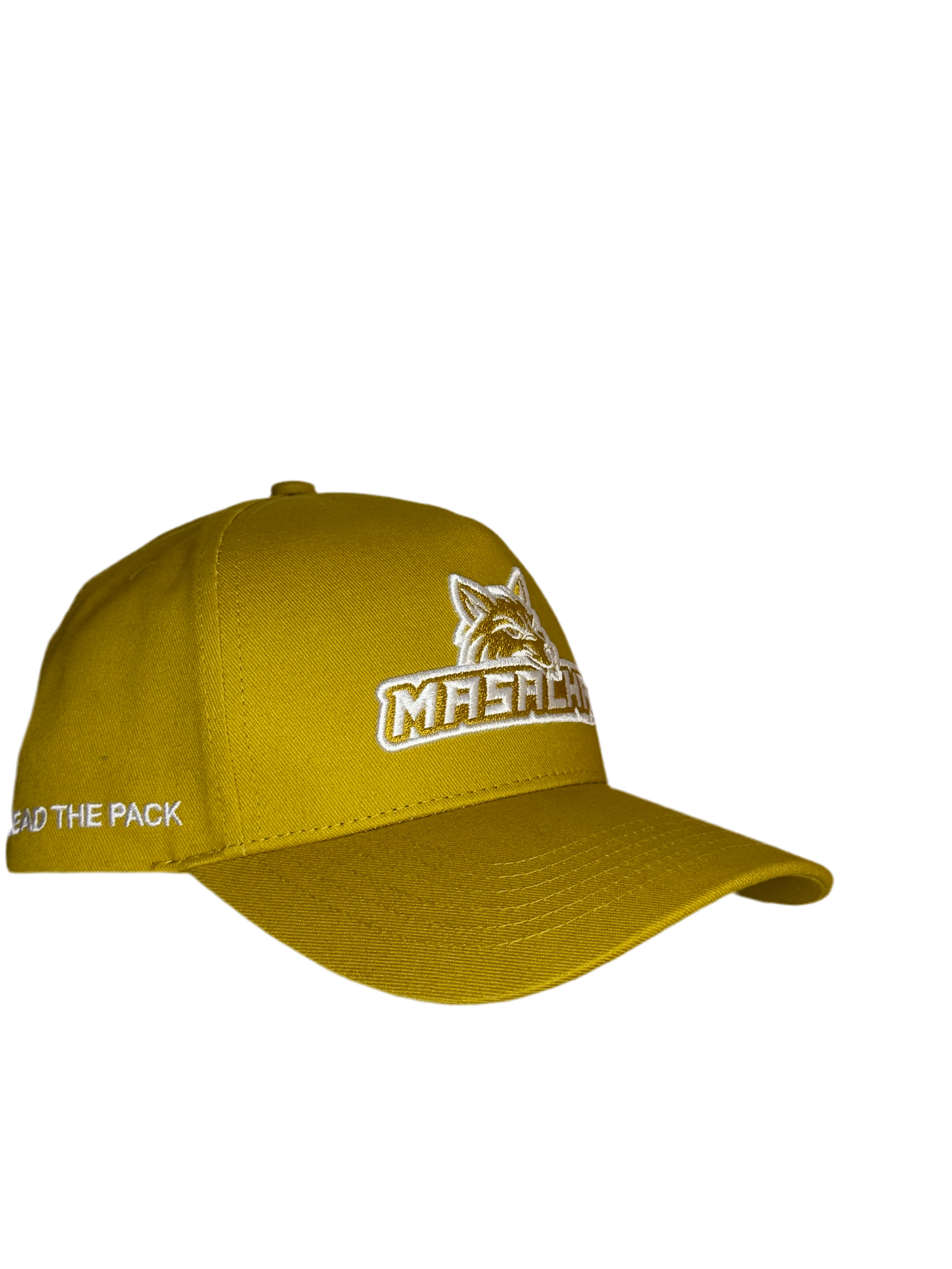 White wolf baseball cap