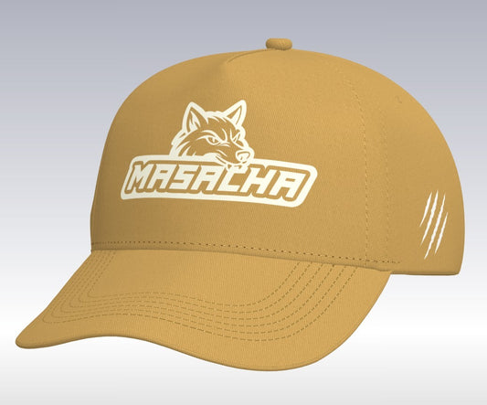 Brown Wolf Baseball Cap